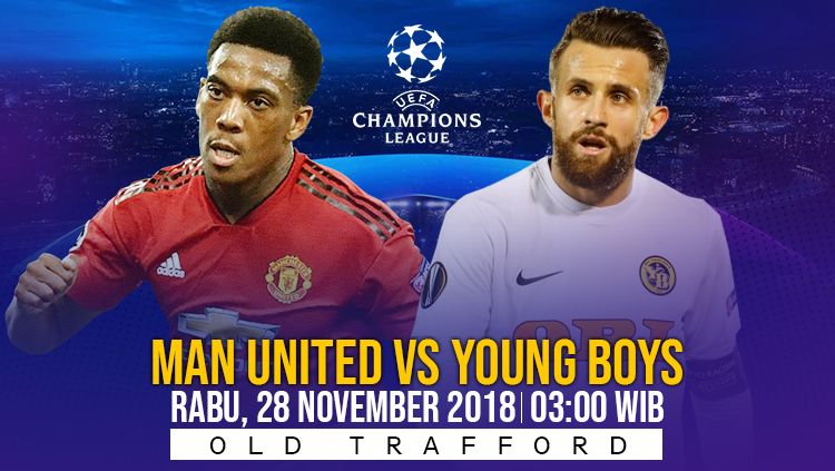 Prediksi pertandingan Liga Champions antara Manchester United vs Young Boys Copyright: © INDOSPORT