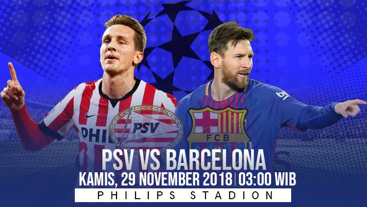 Prediksi pertandingan PSV Vs Barcelona Copyright: &copy; Indosport