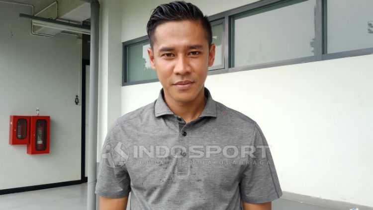 Indra Kahfi Ardhiyasa, kapten Bhayangkara FC. Copyright: © Shintya Maharani/INDOSPORT