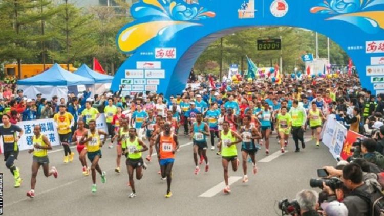 Berbagai kecurangan terjadi di lomba maraton di China Copyright: © BBC