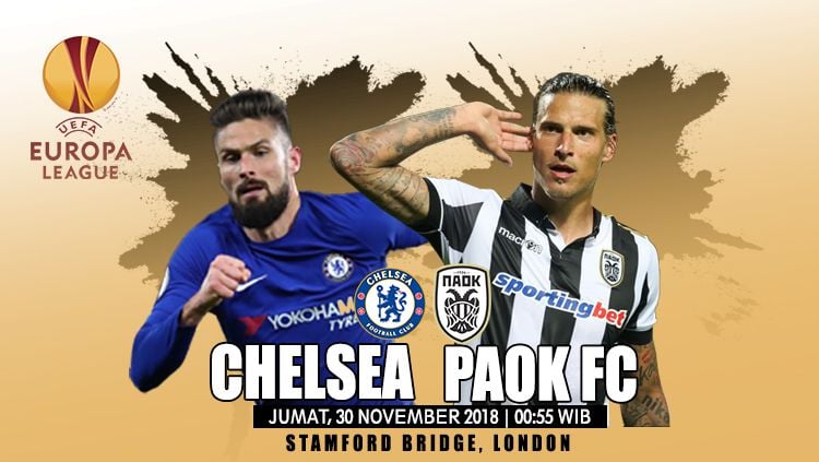 Prediksi Chelsea vs PAOK FC. Copyright: © Indosport
