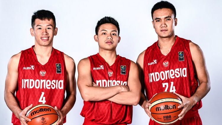 Timnas Basket Indonesia di pra-kualifikasi FIBA Asia Cup 2021. Copyright: © FIBA Asia Cup