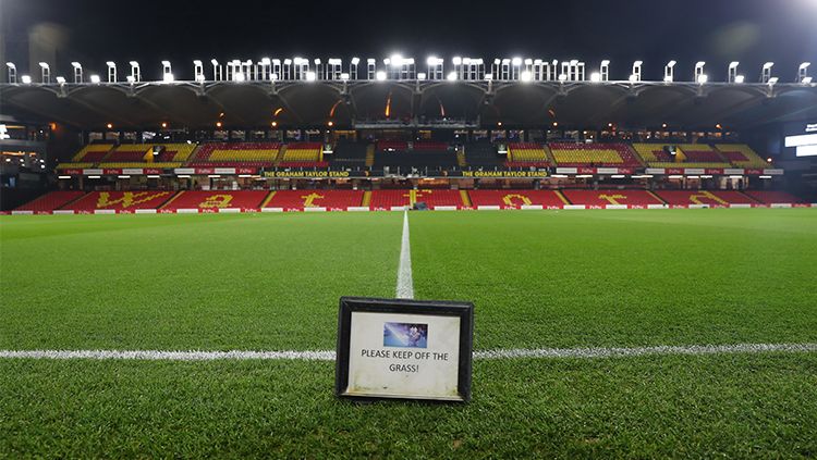 Stadion Watford vs Manchester City. Copyright: &copy; Getty Images