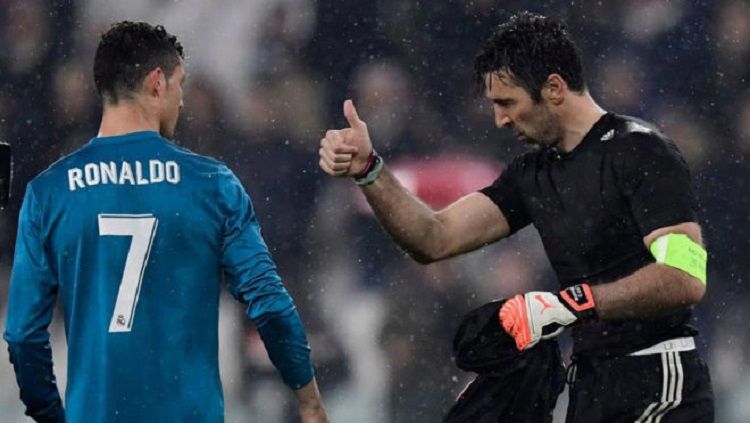 Buffon ungkap fakta mengejutkan tentang Cristiano Ronaldo Copyright: © Marca