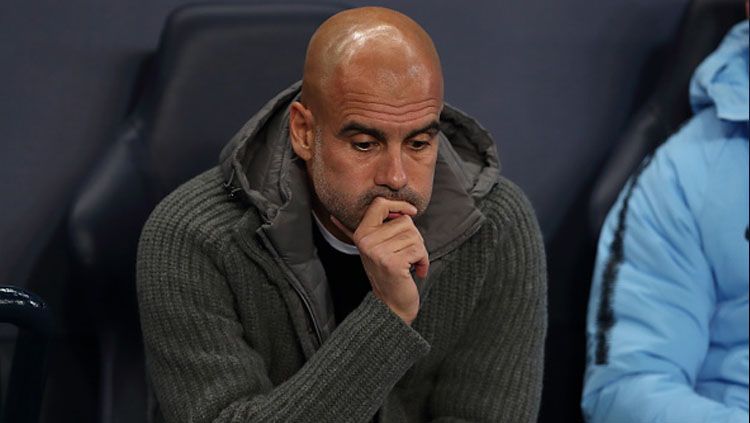Pep Guardiola, pelatih Manchester City. Copyright: © Getty Images