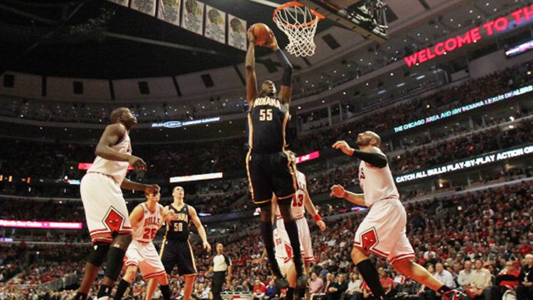Situasi pertandingan Indiana Pacers v Chicago Bulls Copyright: © Getty Images