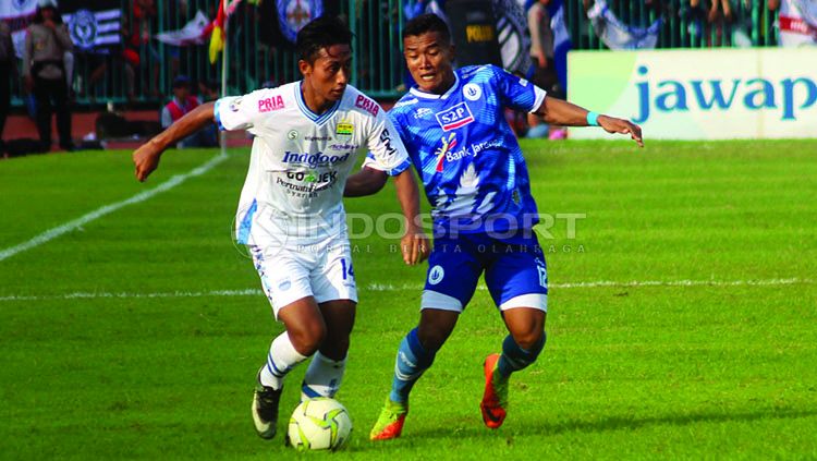 Pertandingan Piala Indonesia, PSCS Cilacap vs Persib Bandung, Selasa (05/12/18). Copyright: © Ronald Seger/Indosport