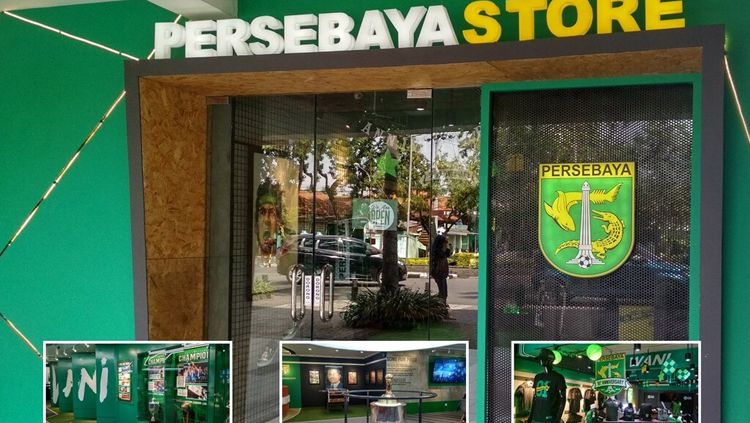 Store Persebaya Surabaya. Copyright: © Store Persebaya Surabaya