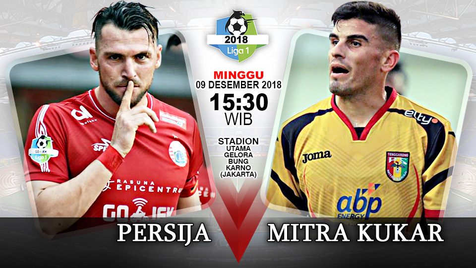 Pertandingan Persija Jakarta vs Mitra Kukar. Copyright: © Soicaumienbac.cc