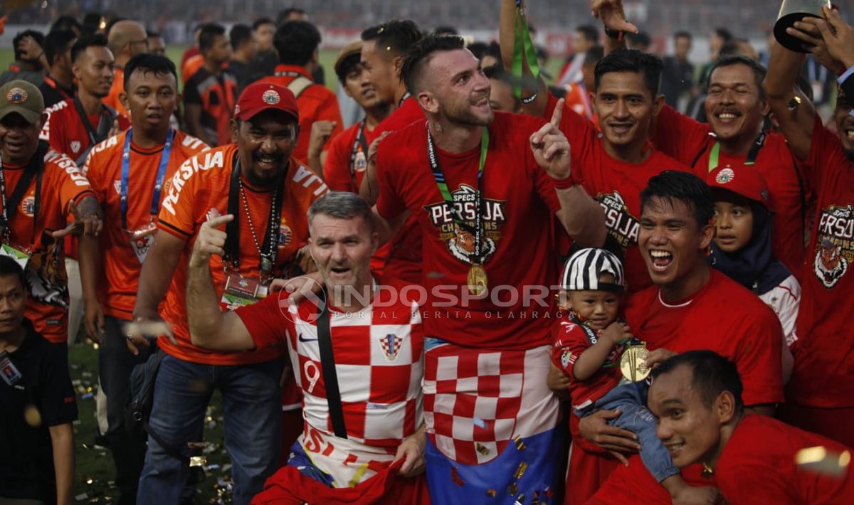 Pemain Persija Jakarta, Marko Simic. Copyright: © Herry Ibrahim/Soicaumienbac.cc