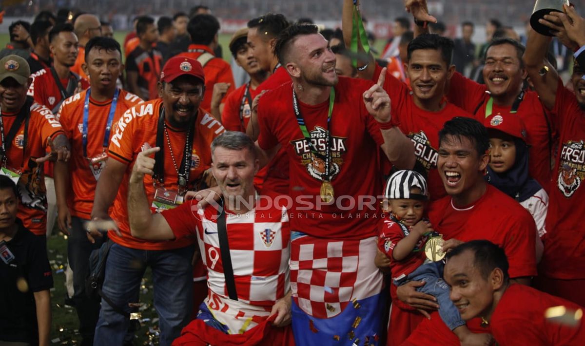 Pemain Persija Jakarta, Marko Simic Copyright: © Herry Ibrahim/Indosport.com