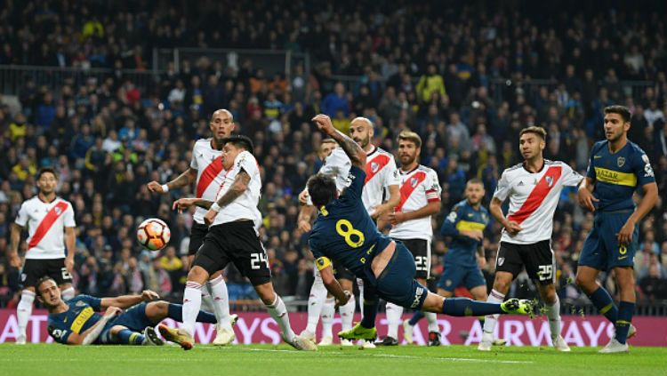 Babak Pertama Final Copa Libertadores River Plate Vs Boca Juniors Indosport