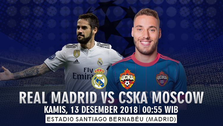 Prediksi Real Madrid Vs CSKA Moscow Copyright: &copy; Indosport / Muhammad Fikri Sahara