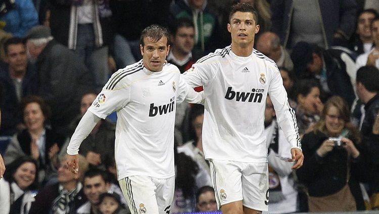 Rafael Van der Vaart dan Cristiano Ronaldo Copyright: © Diario AS