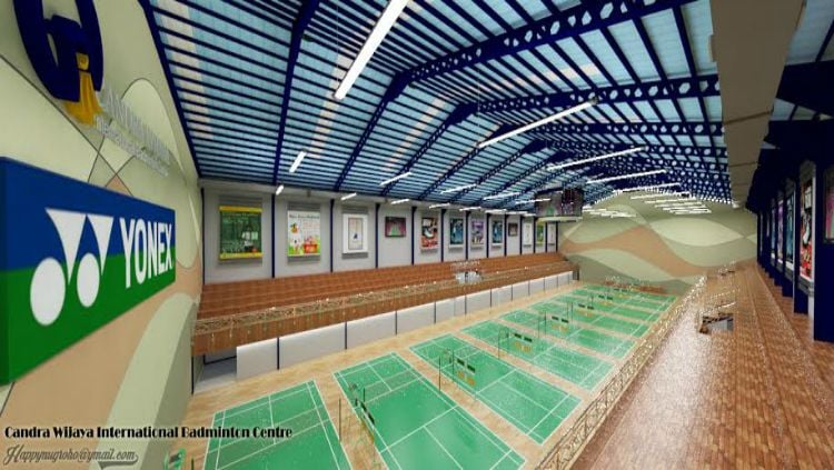 Candra Wijaya International Badminton Centre, hall milik legenda Candra Wijaya Copyright: © cwibc.co.id