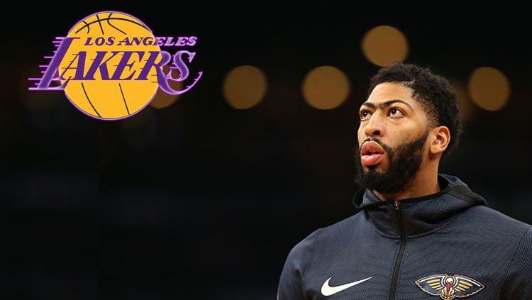 Anthony Davis, pebasket bintang New Orleans Pelicans dikabarkan masuk dalam pantauan dari LA Lakers. Copyright: © INDOSPORT