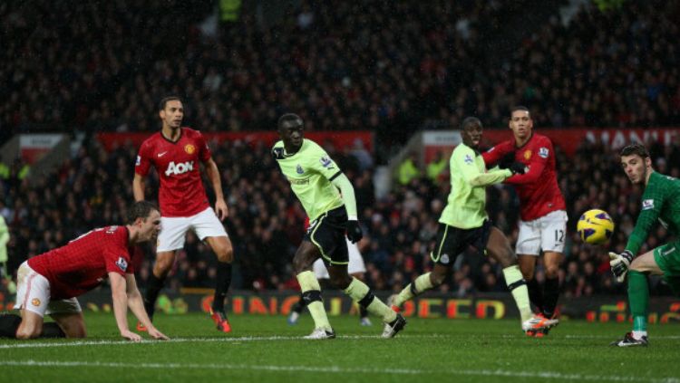Manchester United vs Newcastle di laga Boxing Day Liga Inggris musim 2012/13. Copyright: © Sportskeeda