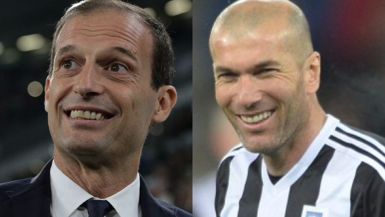 Allegri ke Madrid, Juve Bakal Dilatih Zidane? Copyright: © Google Search