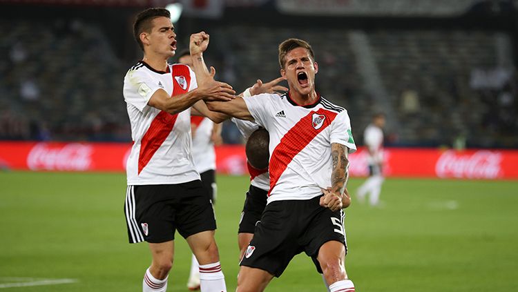 River Plate saat berlaga di Copa Libertadores. Copyright: © Francois Nel/Getty Images