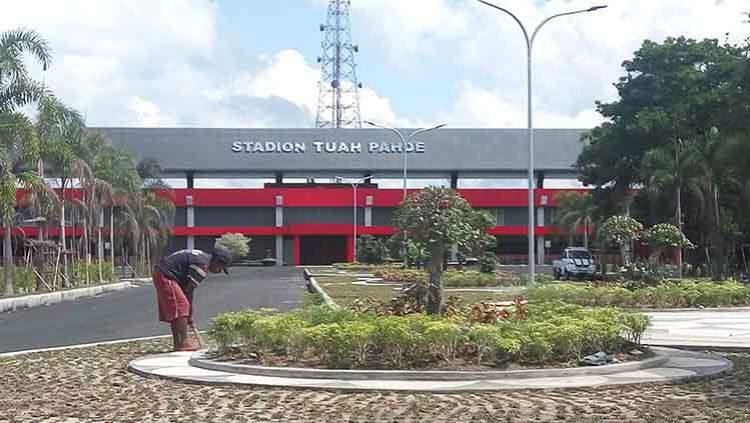 Stadion Tuah Pahoe, kandang Kalteng Putra. Copyright: © Borneonews.co.id