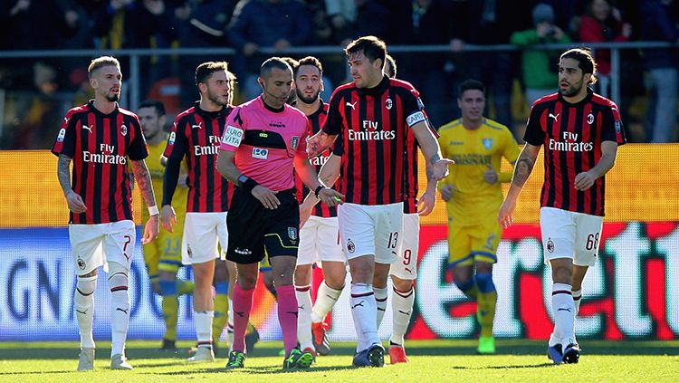 AC Milan vs Frosinone Copyright: © Paolo Bruno/Getty Images