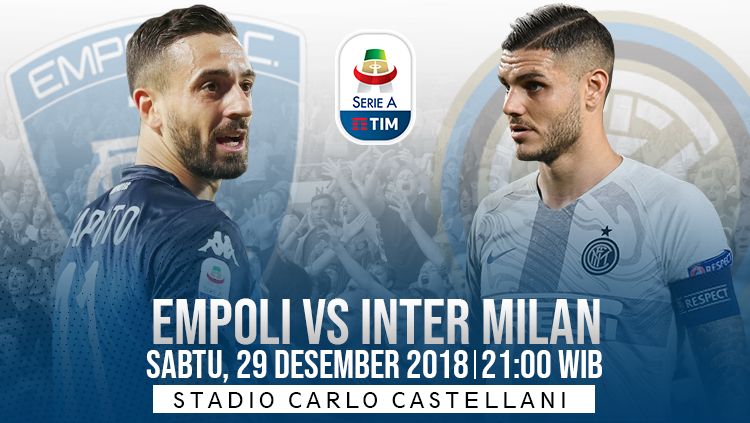 Prediksi pertandingan Empoli vs Inter Milan Copyright: &copy; INDOSPORT