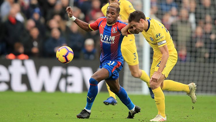 Demi Berseragam Chelsea, Wilfried Zaha Rekrut Teman Roman Abramovich ...