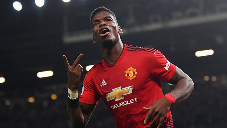 Paul Pogba, pemain bintang Manchester United. Copyright: © Getty Images