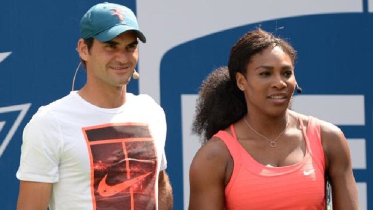 Bentrokan pertama nan panas antara Roger Federer vs Serena Williams di ganda campuran Piala Hopman 2019. Copyright: © BBC