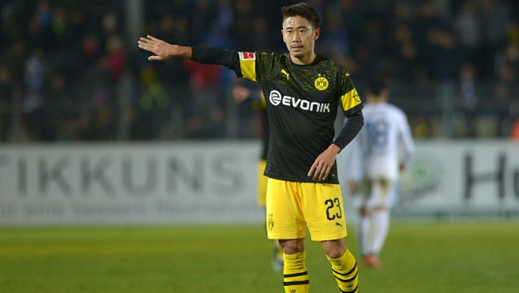 Shinji Kagawa di Borussia Dortmund. Copyright: © INDOSPORT