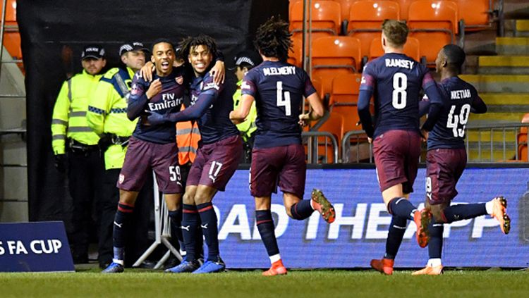 Blackpool vs Arsenal Copyright: © Getty Images