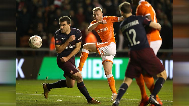 Blackpool vs Arsenal Copyright: © Getty Images