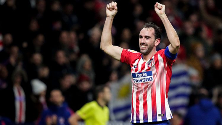 Diego Godin, bek Atletico Madrid. Copyright: © Getty Images