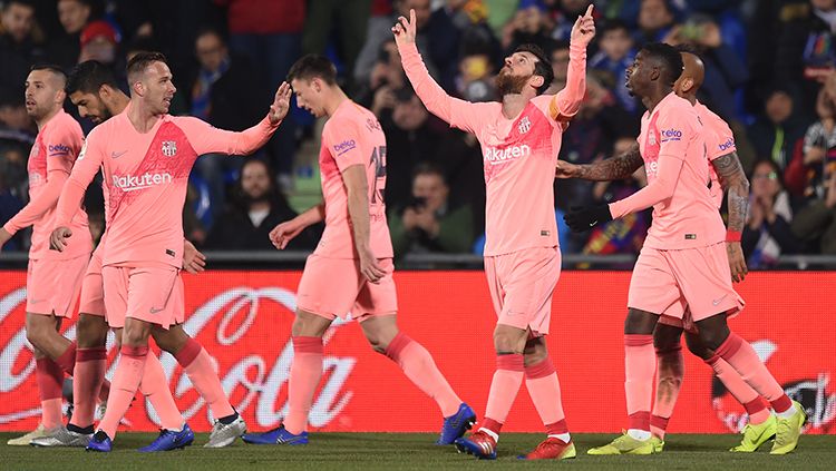 Getafe vs Barcelona Copyright: © Getty Images