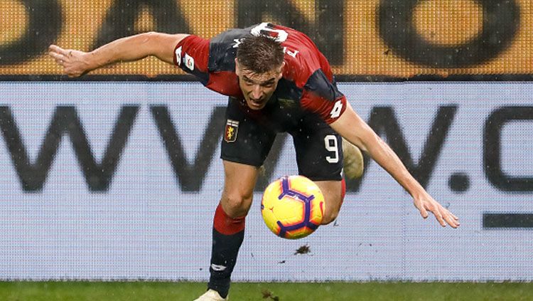 Krzsyztov Piatek, striker Genoa. Copyright: © INDOSPORT