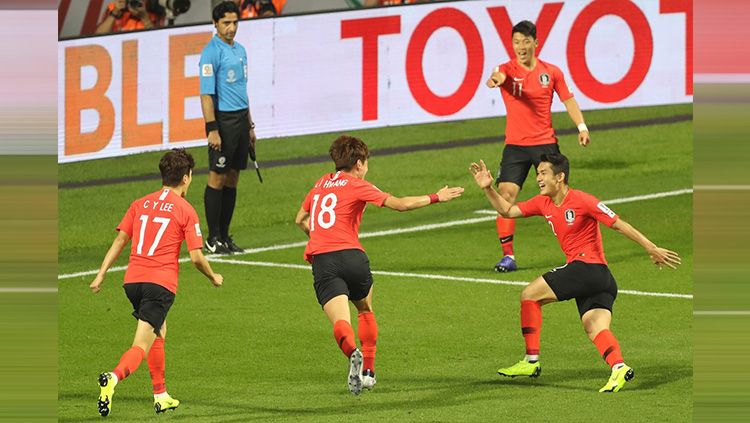 Korea Selatan vs Filipina di Piala Asia 2019. Copyright: © AFC