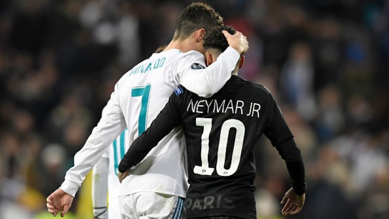 Cristiano Ronaldo dan Neymar Copyright: © INDOSPORT