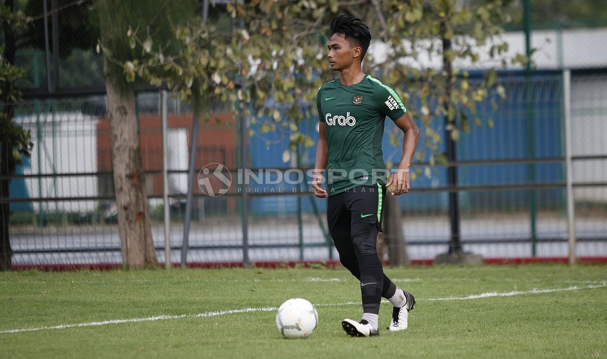 Bek Timnas Indonesia U-23, Bagas Adi. Copyright: © Herry Ibrahim/INDOSPORT