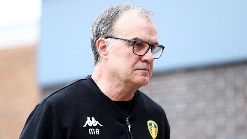 Marcelo Bielsa, pelatih Leeds United. Copyright: © Getty Images