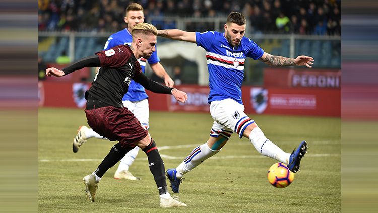 Sampdoria vs AC Milan Copyright: © Getty Images