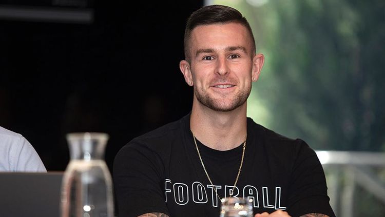 Aaron Evans dirumorkan akan bergabung ke klub Liga 1 2020 Persija Jakarta dalam bursa transfer saat ini. Copyright: © Aaron Evans