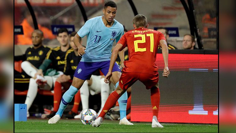 Arnaut Danjuma Groeneveld saat bermain bagi Timnas Belanda. Copyright: © INDOSPORT