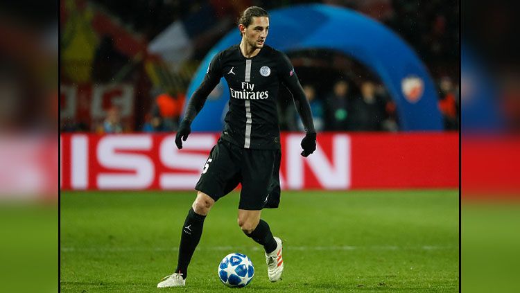 Adrien Rabiot, gelandang tengah PSG. Copyright: © INDOSPORT