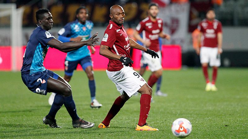Christian Bekamenga saat bermain di Ligue 2 Prancis Copyright: © INDOSPORT