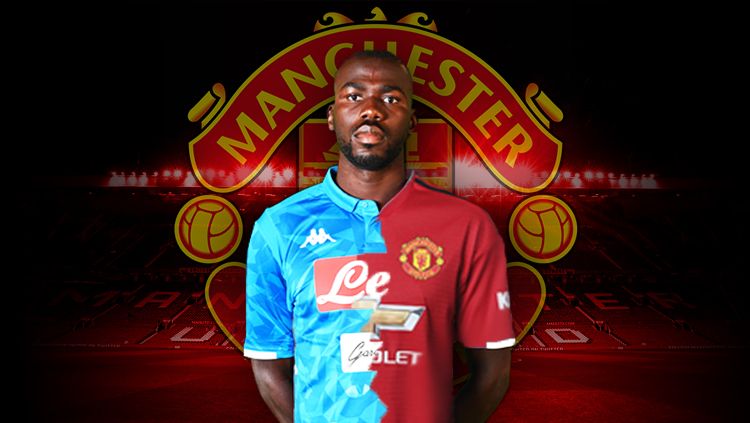 Manchester United menjadi salah satu klub yang berminat mendatangkan Kalidou Koulibaly di bursa transfer pemain musim panas mendatang. Copyright: © INDOSPORT