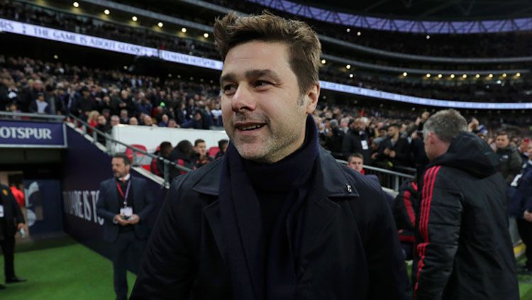 Mauricio Pochettino, pelatih Tottenham Hotspur sesumbar bisa kalahkan siapapun di Liga Champions. Copyright: © Getty Images