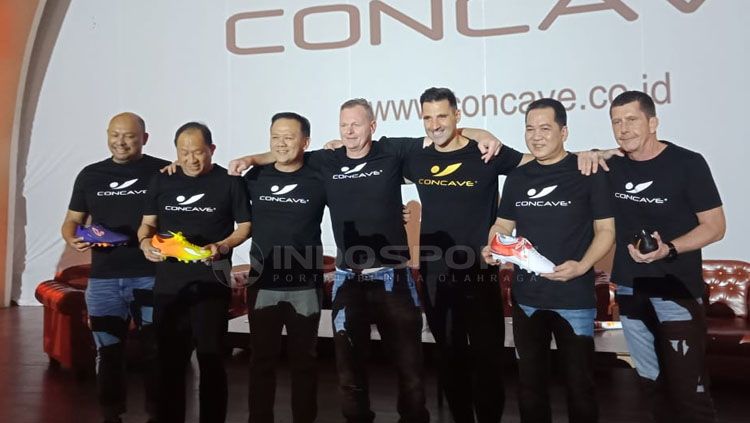 Suasana konferensi pers dan peluncuran perdana produk Concave di Indonesia Copyright: © Shintya Maharani/INDOSPORT
