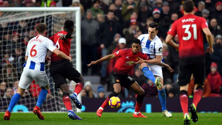 Manchester United vs Brighton. Copyright: © Getty Images