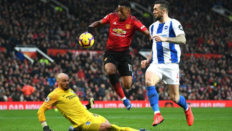 Manchester United vs Brighton. Copyright: © Getty Images