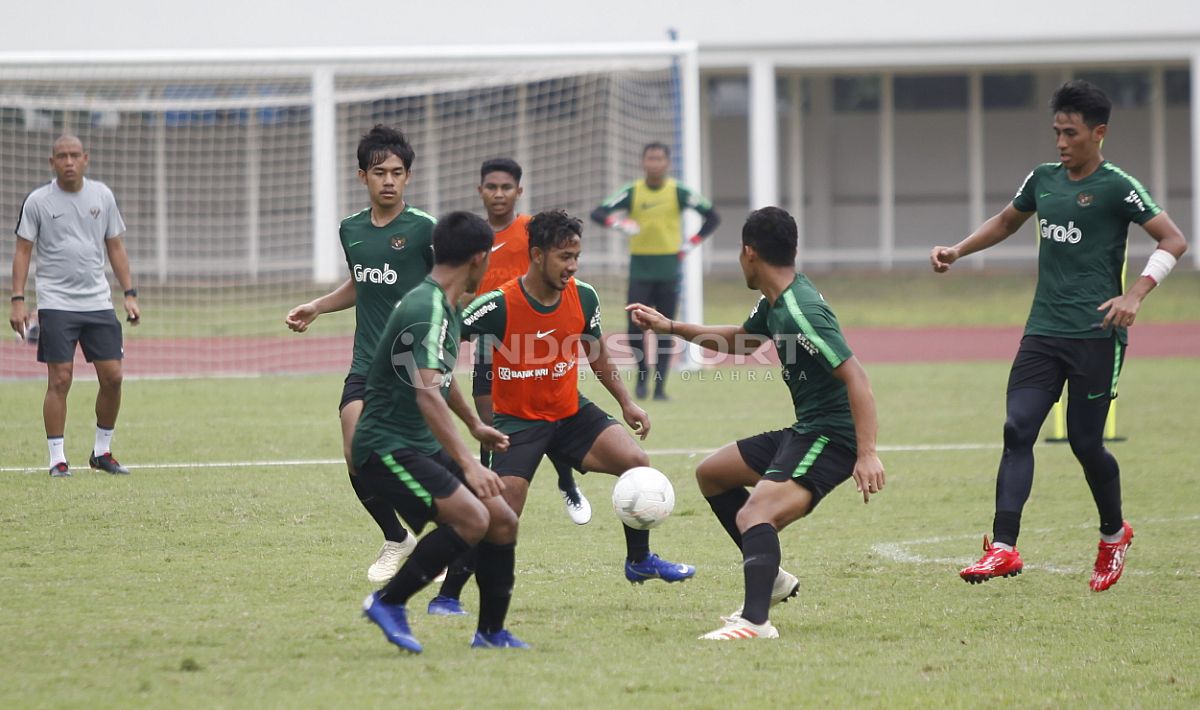 Latihan Timnas U-22 Copyright: © Herry Ibrahim/Indosport.com